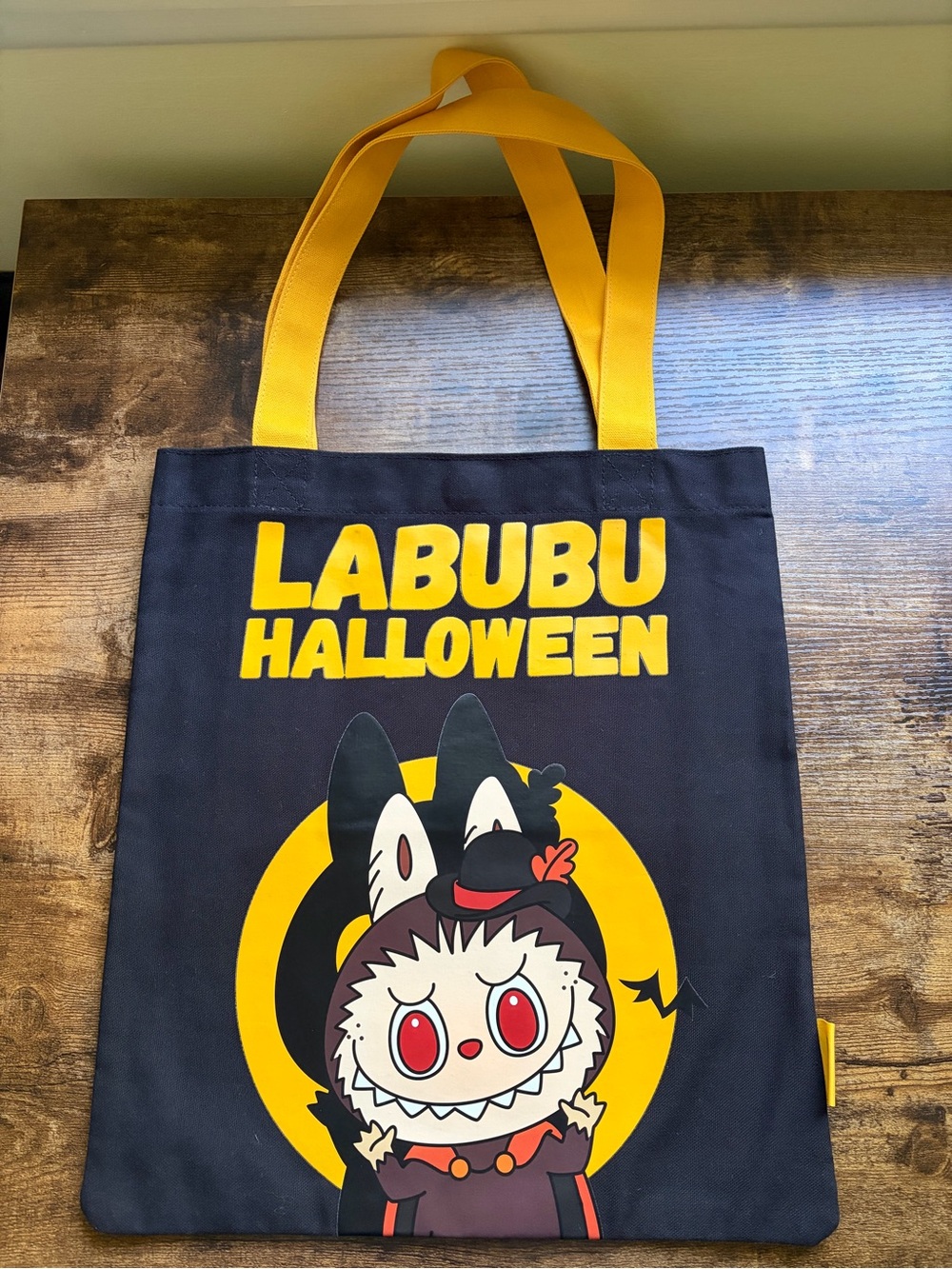 Popmart Labubu Halloween Canvas tote